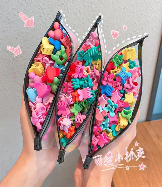 cute girls barrettes women flower crown animals baby hair claws children hairpins hairclips kid accessories set8226351, Golden;silver